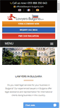 Mobile Screenshot of lawyers-bulgaria.com